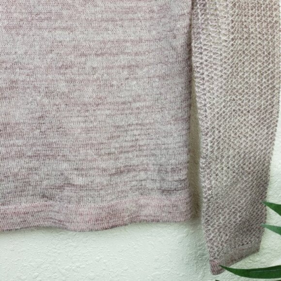 NWOT Ted Baker JAHITZA Metallic Mohair Sweater Pullover size US 6 Mauve - Picture 12 of 15